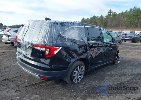 2021 Honda Pilot Awd Ex-L from USA, damaged, VIN 5FNYF6H55MB069844